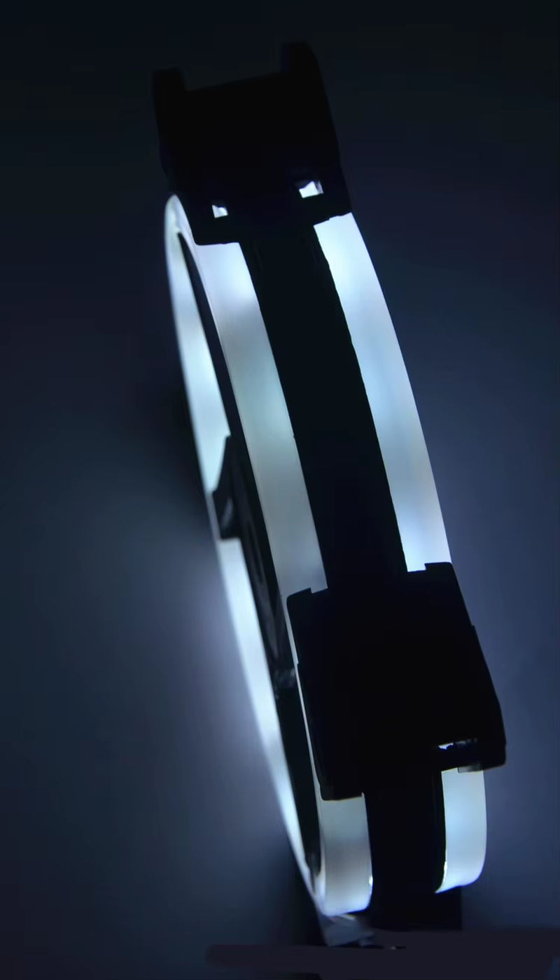 LED Chassis Fan 12CM Aurora Eclipse 16LED 12025 Cool LED Dual Aperture Computer