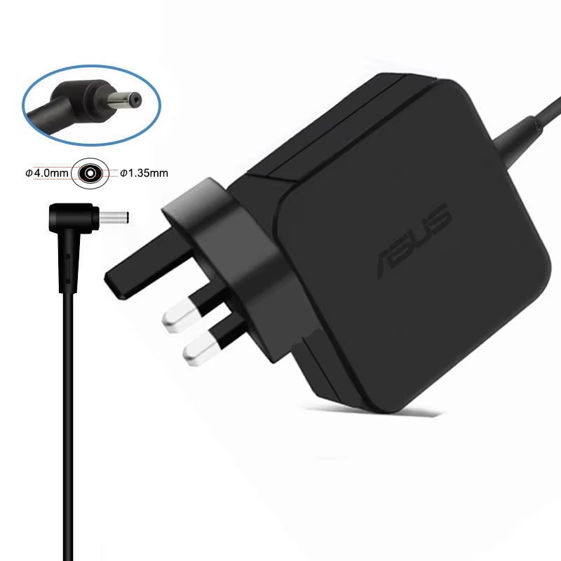 19V 3.42A 65W 4.0X1.35Mm AC Adapter Laptop Charger Vivobook 15 X512 X512F X512FB X512FJ X512FL X512U X512UA X512UB