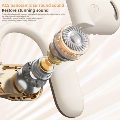 Translation Earbuds AI Intelligent Translation Language Translation Device 144 Languages Bluetooth 5.4 Essential for Travel