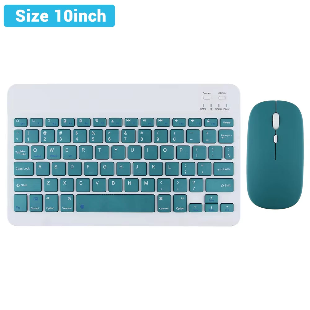 Mini Wireless Keyboard Bluetooth Keyboard for Ipad Phone Tablet Portable Bluetooth Keyboard and Mouse for Samsung Xiaomi Android