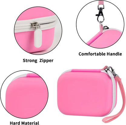 Label Maker Case for Memoking T02/ for Phomemo M02/ M02S/ M02 Pro/ Q30S/ Ponek Mini Pocket Printer, Printer Storage Organizer