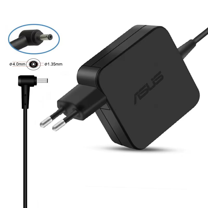 19V 3.42A 65W 4.0X1.35Mm AC Adapter Laptop Charger  Vivobook 15 X512 X512F X512FB X512FJ X512FL X512U X512UA X512UB