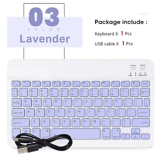 Mini Wireless Keyboard Bluetooth Keyboard for Ipad Phone Tablet Portable Bluetooth Keyboard and Mouse for Samsung Xiaomi Android
