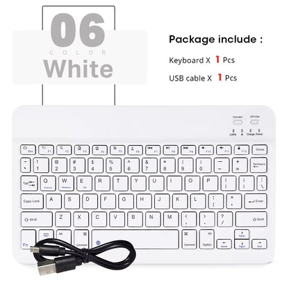 Mini Wireless Keyboard Bluetooth Keyboard for Ipad Phone Tablet Portable Bluetooth Keyboard and Mouse for Samsung Xiaomi Android
