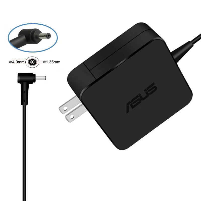 19V 3.42A 65W 4.0X1.35Mm AC Adapter Laptop Charger  Vivobook 15 X512 X512F X512FB X512FJ X512FL X512U X512UA X512UB